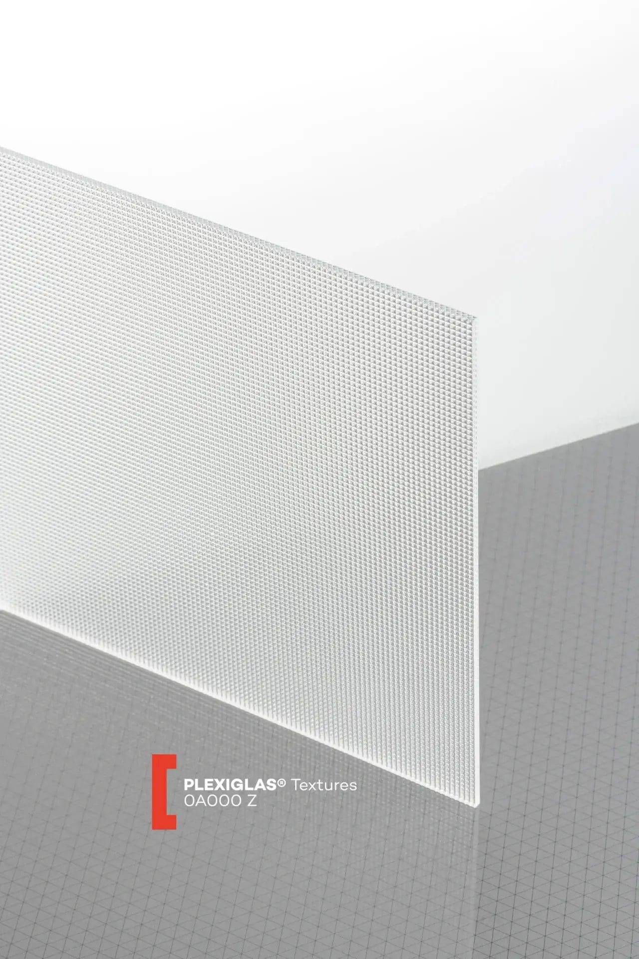 Plexiglas®Textures Clear Pyramid 0A000 Z Plexiglas®Textures Clear Pyramid 0A000 Z