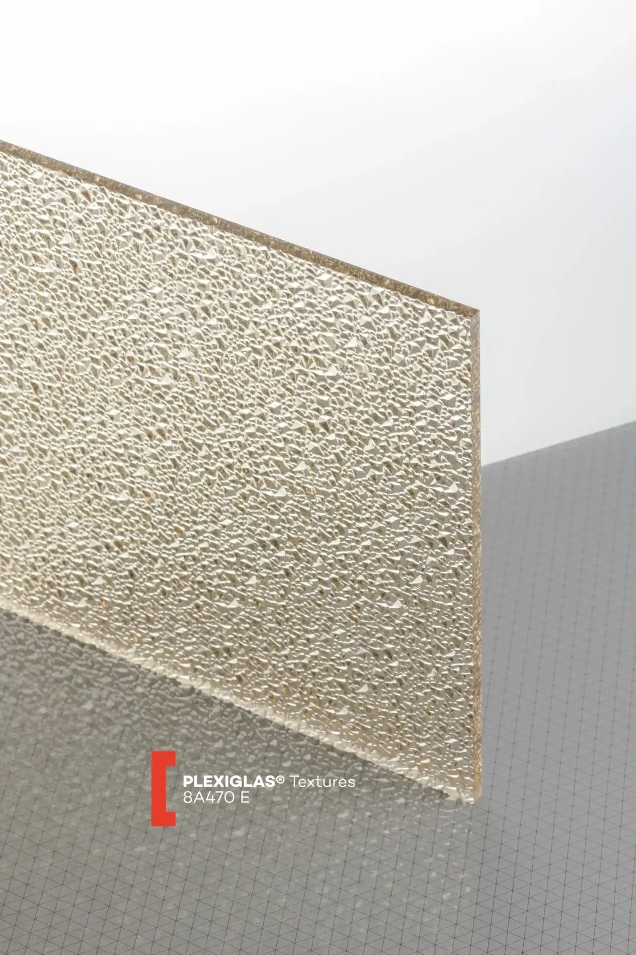 Plexiglas®Textures Brown Ice Crystal 8A470 E Plexiglas®Textures Brown Ice Crystal 8A470 E