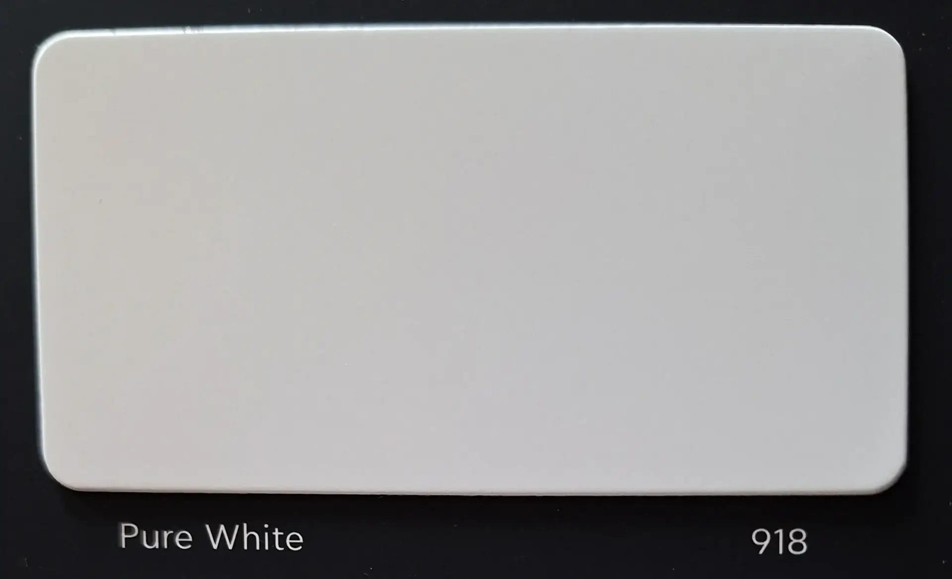 918 Pure White