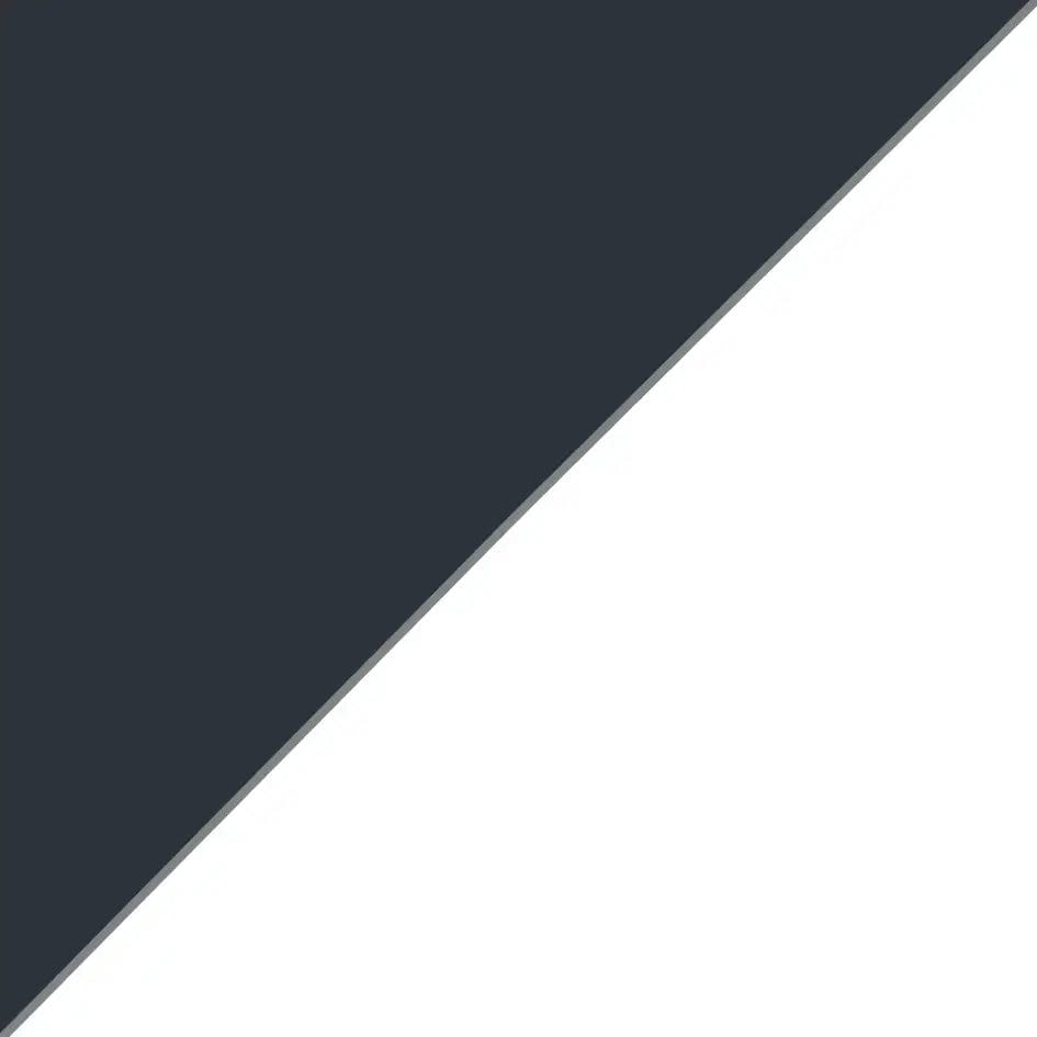 Etalbond® d3 Anthracite Matte / White Matte