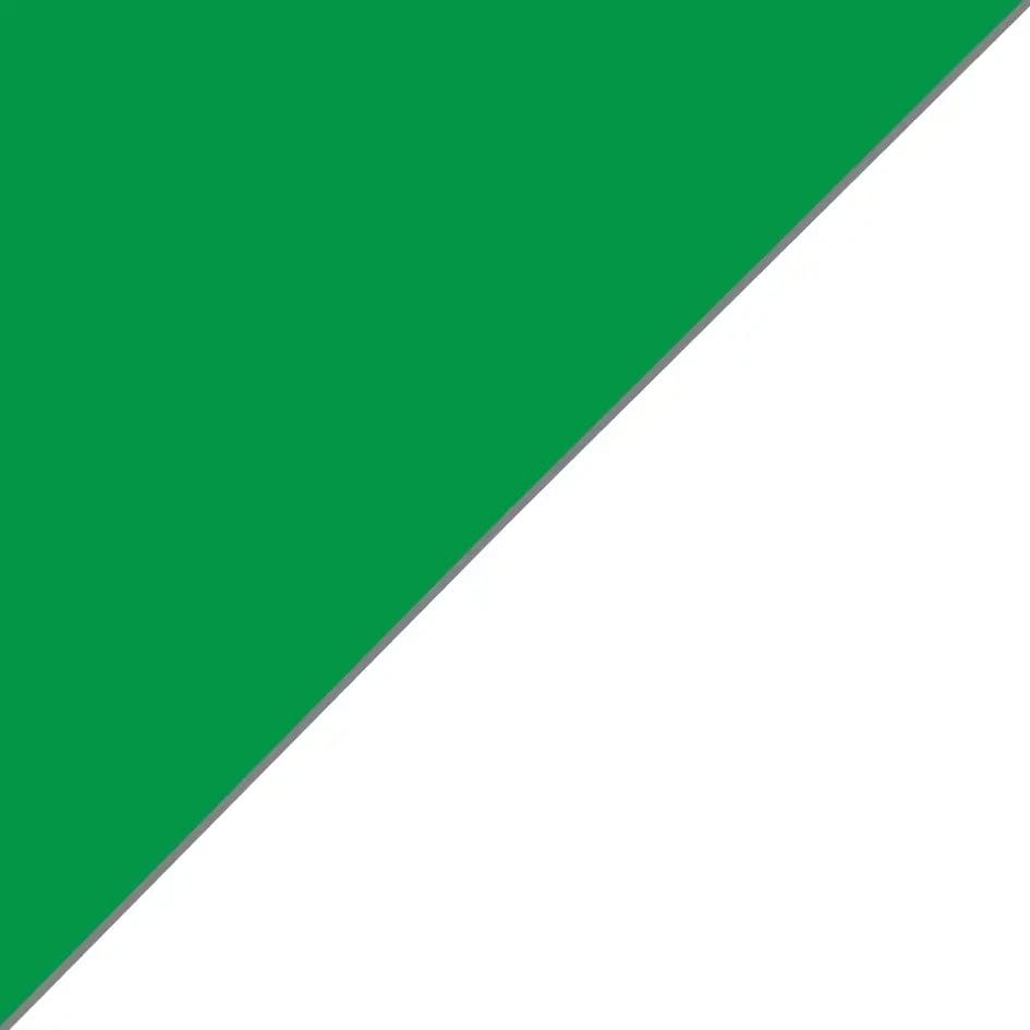 Etalbond® d3 Green Matte / White Matte