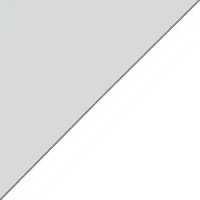 Etalbond® d3 Silver Matte / White Matte