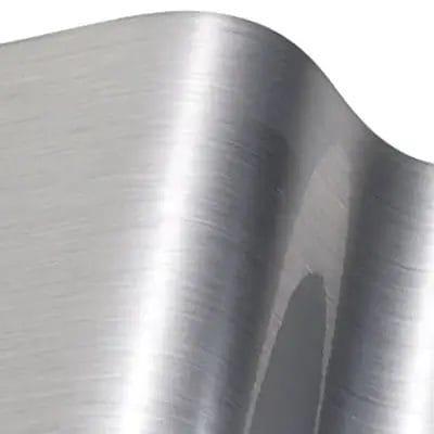 Αυτοκόλλητο Καθρέφτης Fine Brush Silver S6501