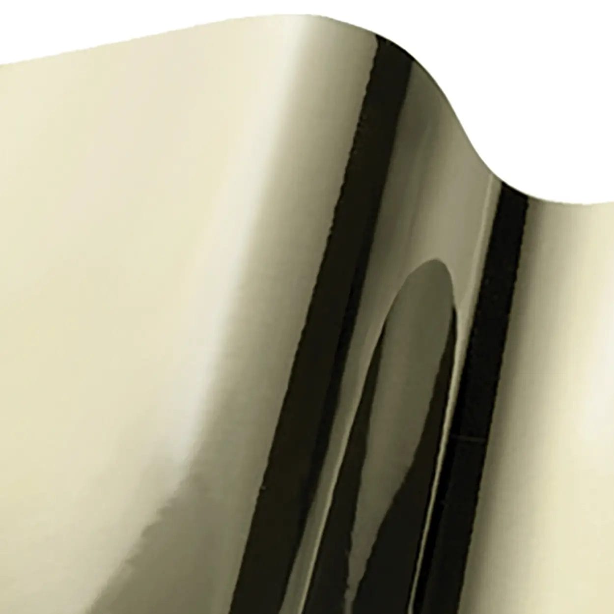 Αυτοκόλλητο Καθρέφτης Smooth Champagne S3163